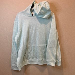 Mint hoodie with kangaroo pocket (e1)